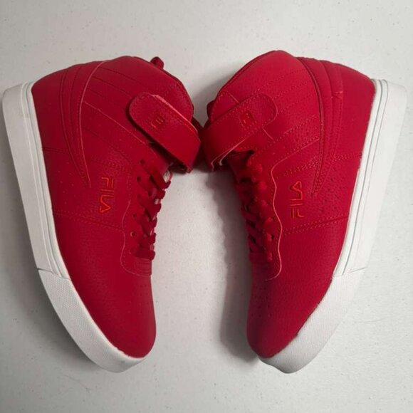 NEW - Fila Vulc 13 Ares Distrues Red -Size 5.5 Unisex - Picture 2 of 5